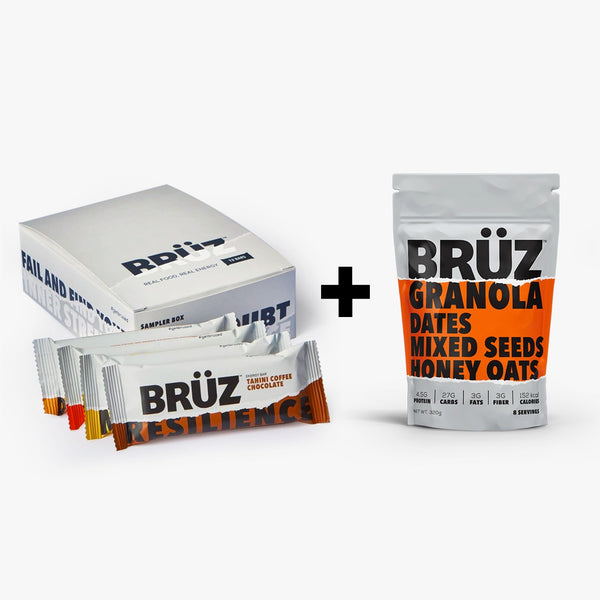 Special Bundle: Buy 1 Box of Bars get 1 Granola for free!